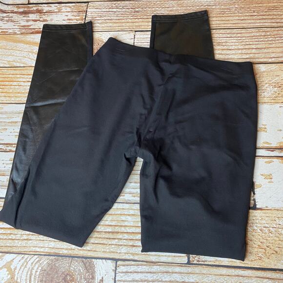 Dolce Cabo black faux leather leggings - Picture 2 of 12